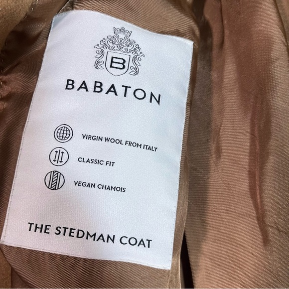 Babaton stedman coat Camel Trench Coat - Picture 7 of 16